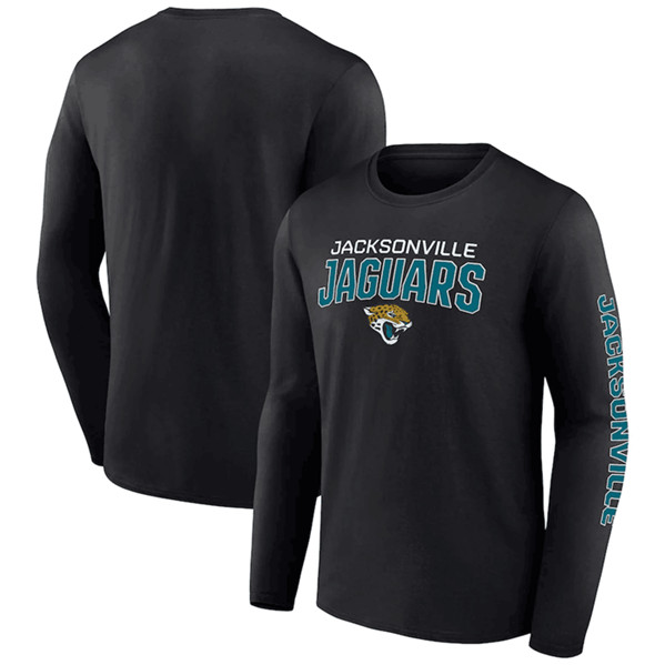 Jacksonville Jaguars Black Go the Distance Long Sleeve T-Shirt